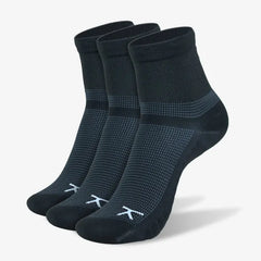 AdaptSoc Pro Quarter 3-Pack - Black
