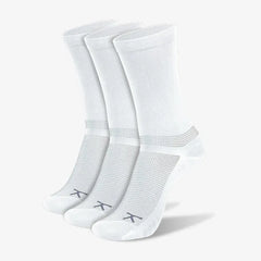 AdaptSoc Pro Crew 3-Pack - White