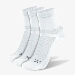 AdaptSoc Pro Quarter 3-Pack - White