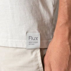 Short Sleeve Graphic Crew Neck - Vintage White