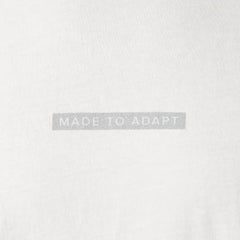 Short Sleeve Graphic Crew Neck - Vintage White